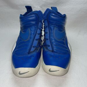 Nike Mens Air Shake Blue Basketball Shoes Sneakers Sz 10.5